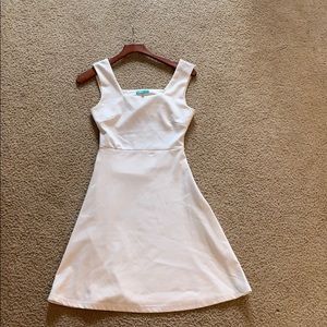Off White open back V Fish dress M
